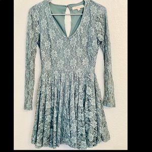 Perfect dress for a party or Wedding. Rewind Brand. Sage green. Size XS. Worn 2x